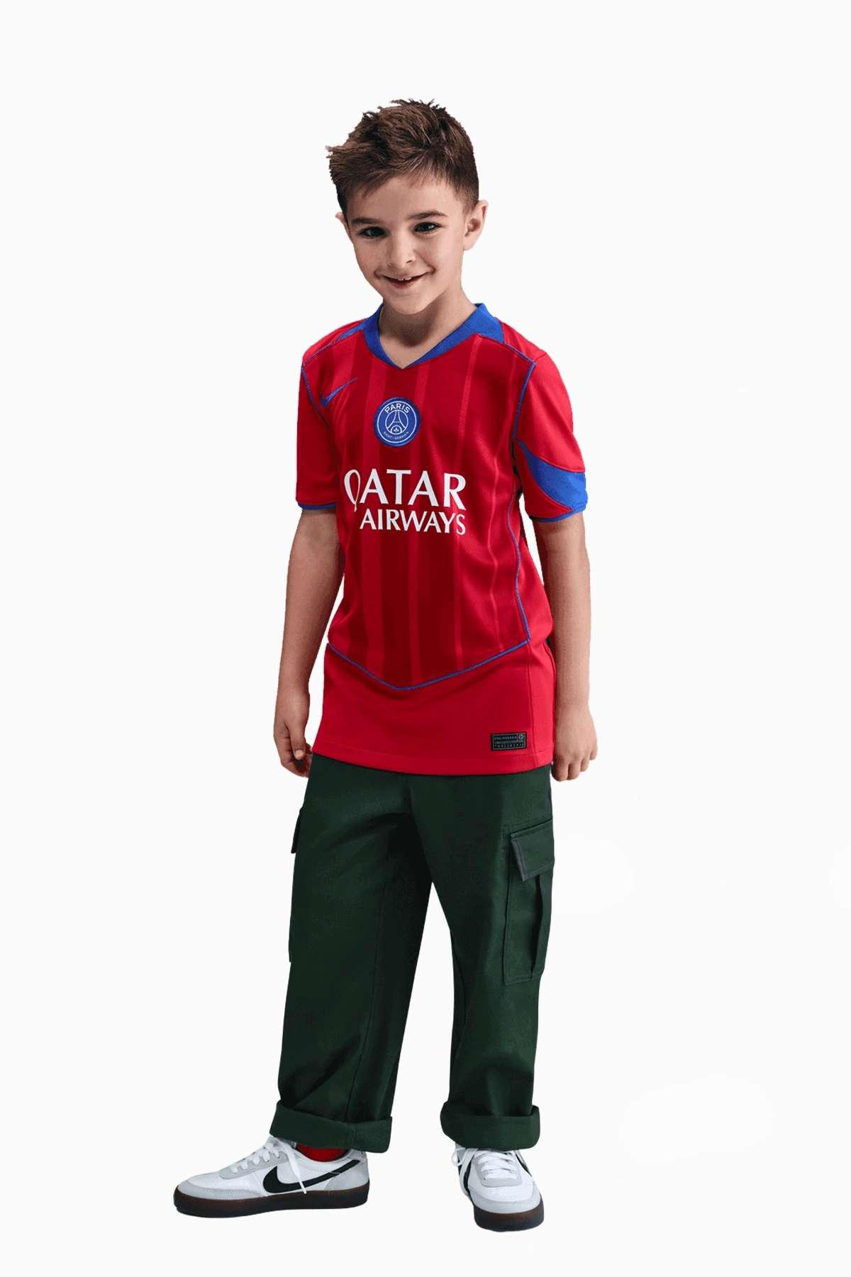 Majica kratkih rukava Nike PSG 25/26 Treći Stadium Junior - Crvena