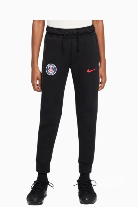 Spodnie Nike PSG 24/25 Tech Fleece Junior - Czarny