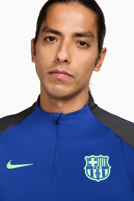 Uzun kollu üst Nike FC Barcelona 24/25 Strike - Mavi | Futbol