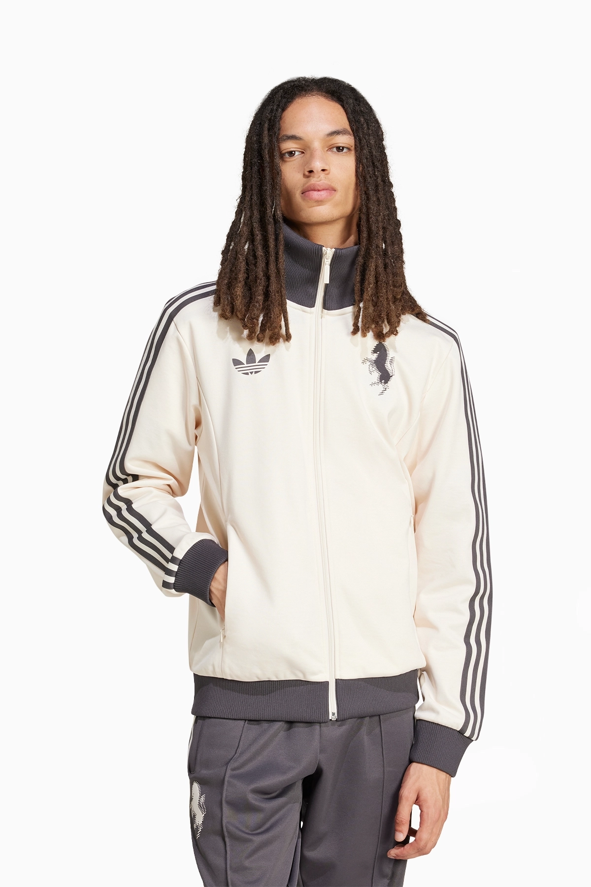 Bluză adidas Juventus FC 24/25 Originals Track Top - Bej | Magazin