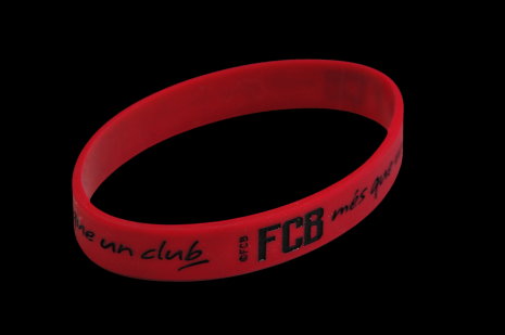 Buy FC BARCELONA (FOOTBALL CLUB BARCELONA) ENGRAVED WRIST BAND Online at  Low Prices in India - Amazon.in