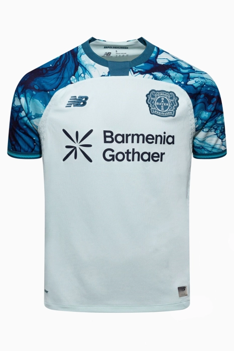T-Shirt New Balance Bayer Leverkusen 26/27 Away Replica - Blue