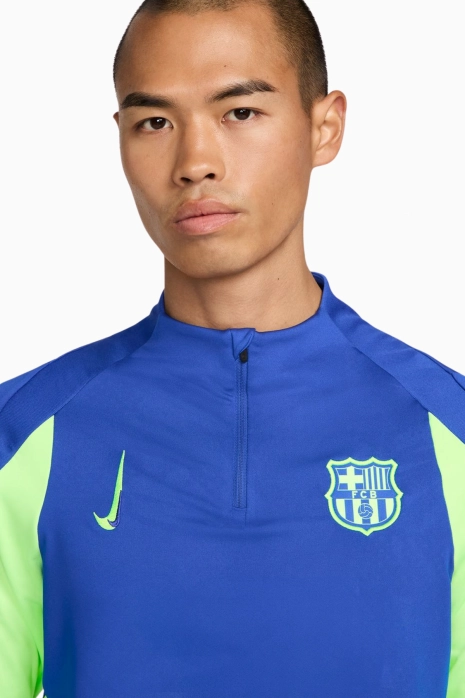 Uzun kollu üst Nike FC Barcelona 24/25 Strike - Mavi | Futbol