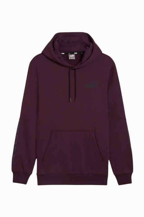 Puma Essentials+ Tape Hoodie - Claret