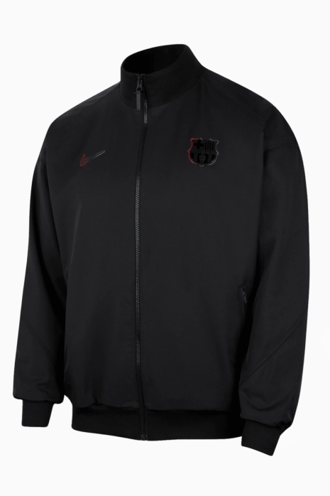 Bluză Nike FC Barcelona 24/25 Anthem - Negru | Magazin de fotbal