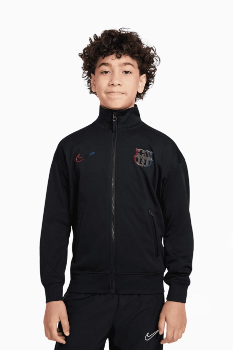 Кофта Nike FC Barcelona 24/25 Anthem Junior - чорний