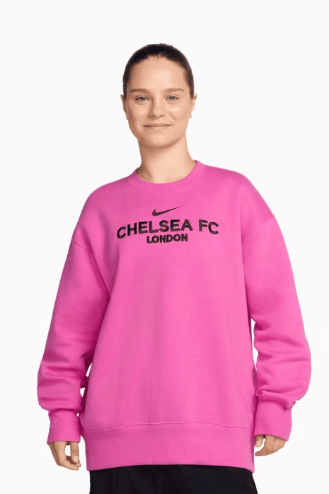 Nike Chelsea FC 24/25 Phoenix Fleece Sweatshirt for women - Pink