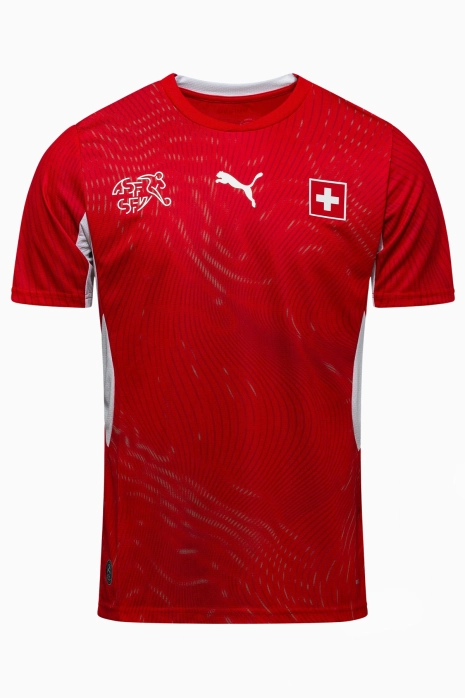 T-Shirt Puma Switzerland 2026 Home Replica Junior - Red