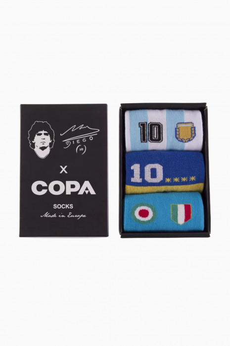 Șosete Retro COPA x Maradona Number 10 Box