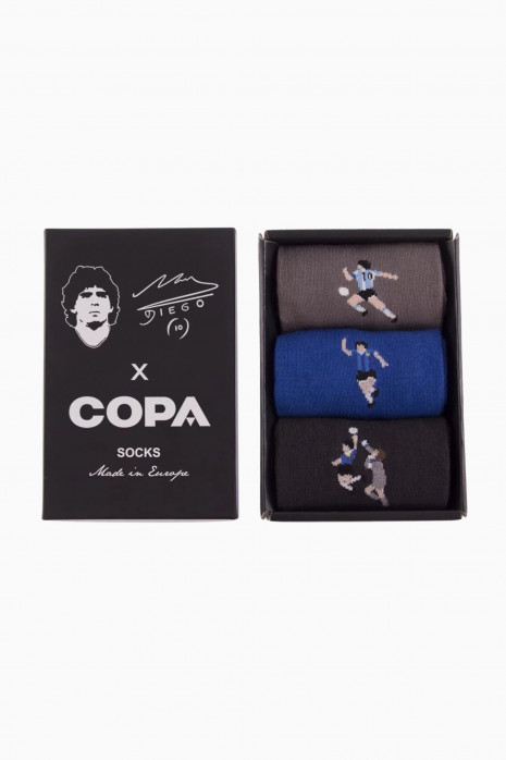 Skarpety Retro COPA x Maradona Argentyna Box