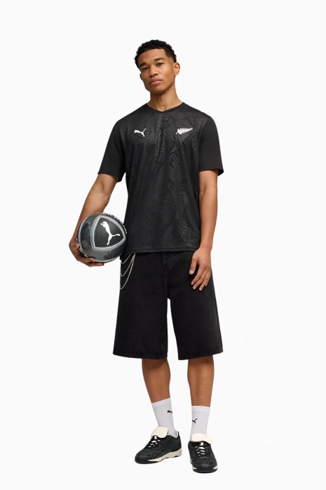 Tricou Puma Noua Zeelanda 2026 Home Replica - Negru