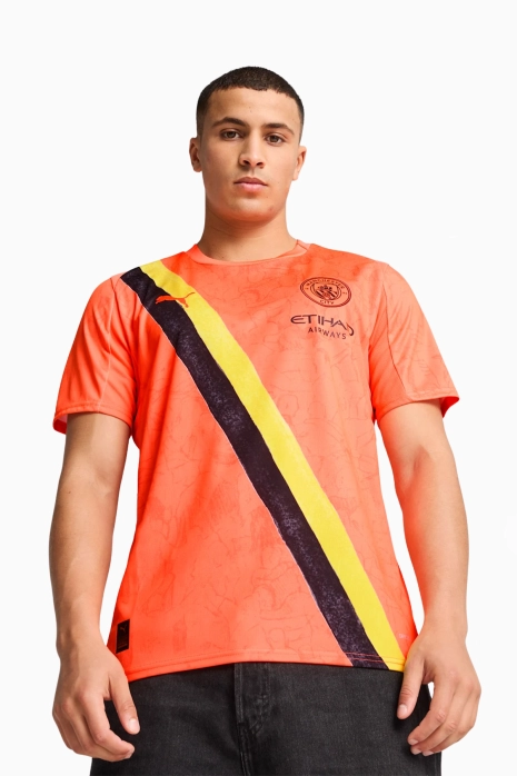 Футболка Puma x KidSuper Manchester City 25/26 Goalkeeper Replica - апельсин