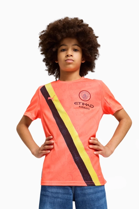 Футболка Puma x KidSuper Manchester City 25/26 Goalkeeper Replica Junior - апельсин