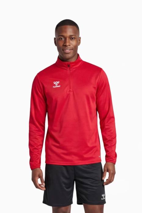 Кофта hummel hmlESSENTIAL Half-Zip - красный