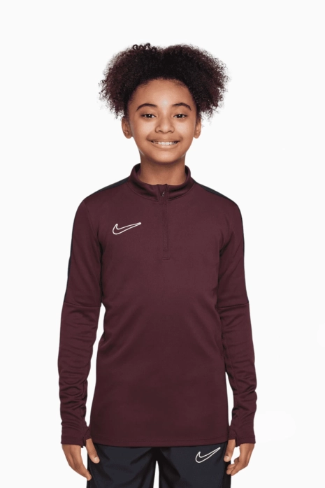 Nike Dri-Fit Academy 23 Sweatshirt Junior - Rotwein