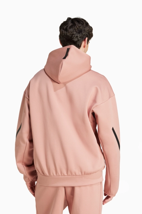Kapüşonlu svetşört adidas Z.N.E. Full-Zip - Portakal | Futbol