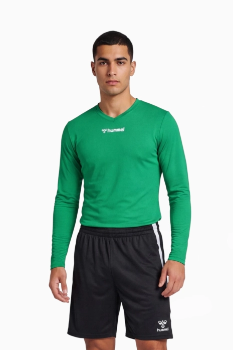 Long-sleeve shirt hummel hmlBL ESSENTIAL - Green