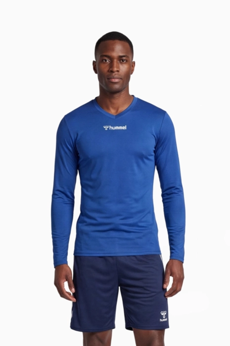Long-sleeve shirt hummel hmlBL ESSENTIAL - Blue