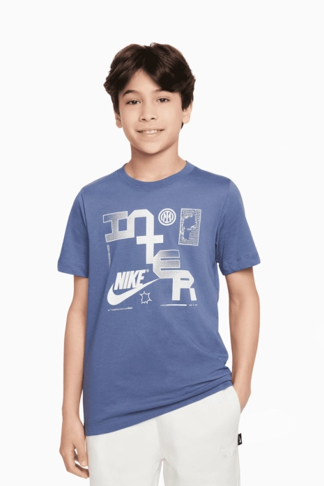 Футболка Nike Inter Milan 24/25 Futura Tee Junior - синій