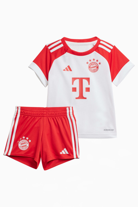 Σετ Ποδοσφαιρικής Εμφάνισης adidas FC Bayern 23/24 Home Little Kids