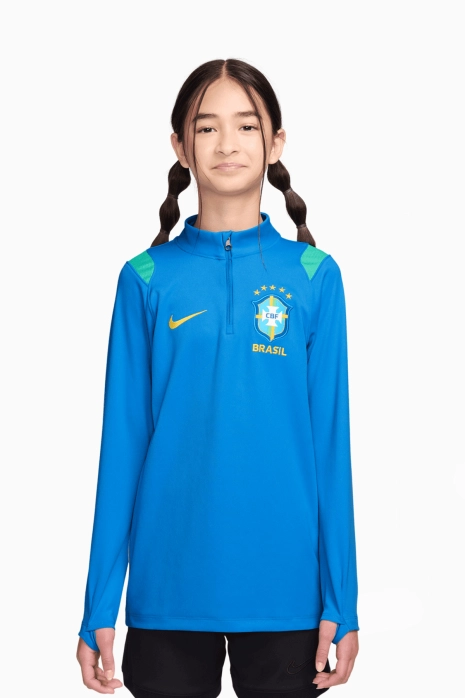 Mikina Nike Brazylia 2026 Academy Pro Junior - Modrý