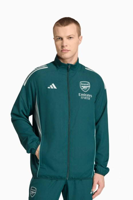Jachetă adidas Arsenal FC 25/26 Competition Presentation - Verde