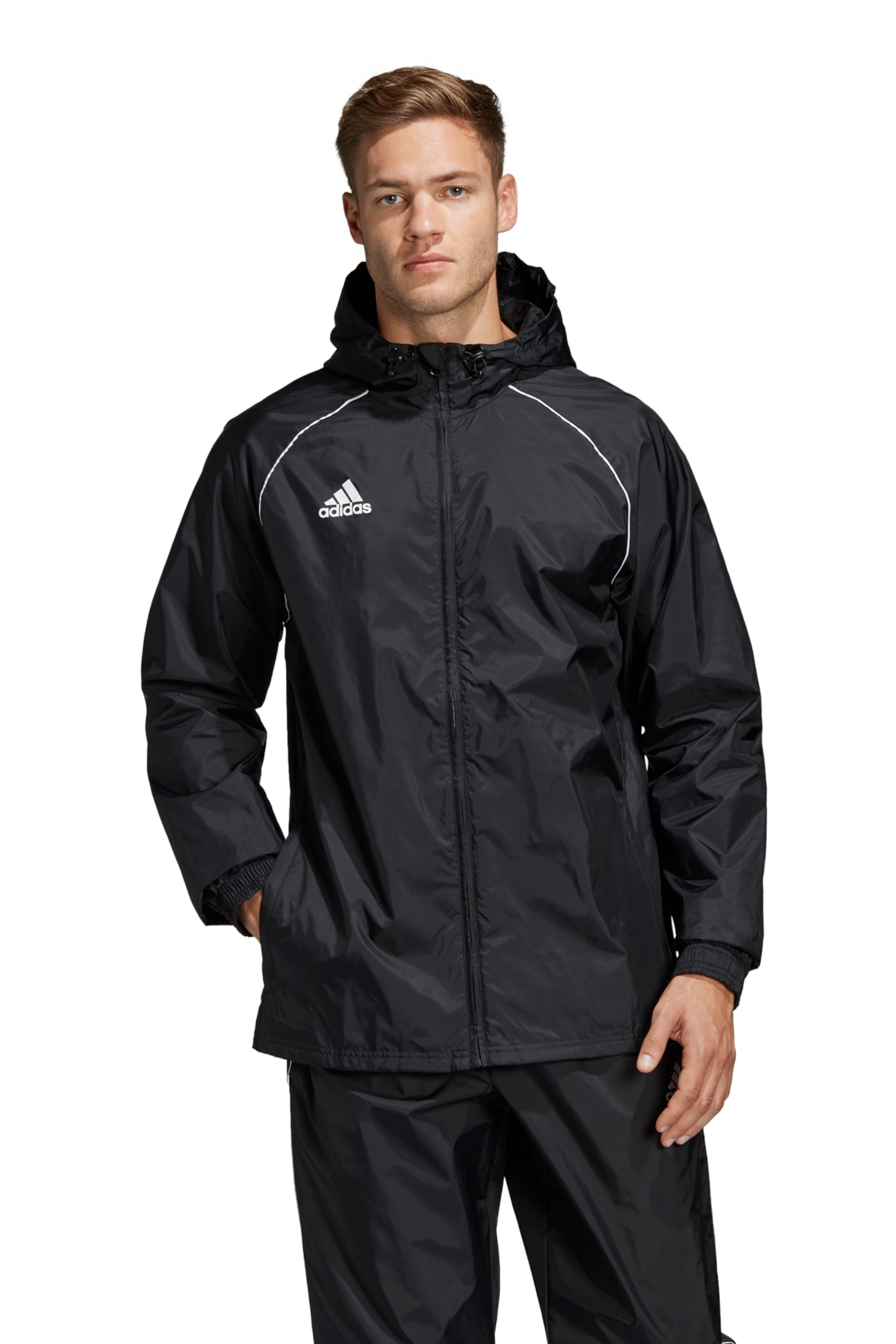 Kurtka adidas Core 18 Rain Jacket | Botas de fútbol, accesorios | R-GOL.com