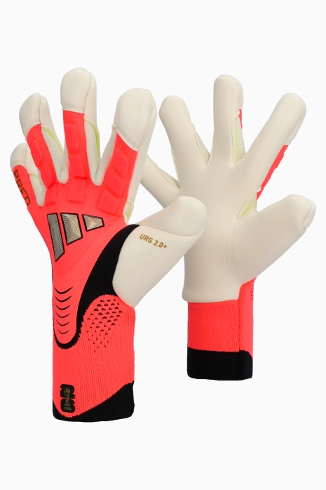Воротарські рукавиці adidas Predator Pro Hybrid - червоний