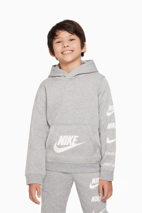 Μπλούζα Nike Sportswear Standard Issue Παιδικό - Γκρί