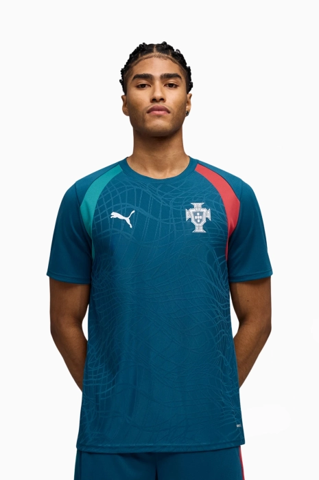 Tričko Puma Portugalsko 2026 Training - Modrý