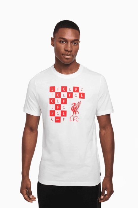 Футболка Nike Liverpool FC 24/25 Checkered - белый