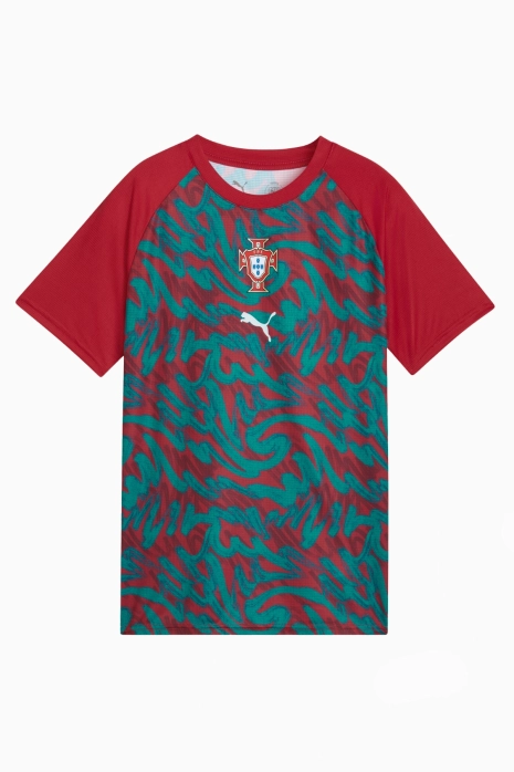 T-Shirt Puma Portugal 2026 Warm Up Junior