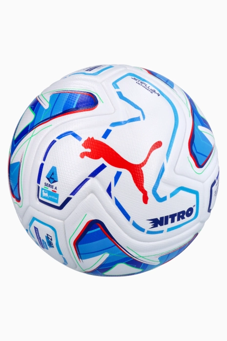 Míč Puma Stellar Nitro Ultimate Serie A velikost 5 - Bílý