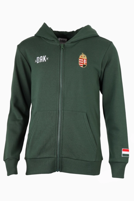 Dorko Ungarn Gain Hoodie FZ Junior - Green