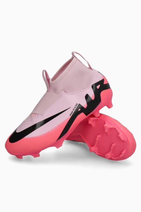 Lisovky Nike Zoom Mercurial Superfly 9 Academy FG/MG Junior - Ružová