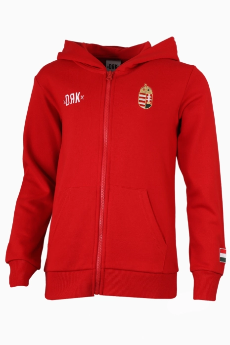 Sudadera Dorko Hungary Gain FZ Junior - Rojo