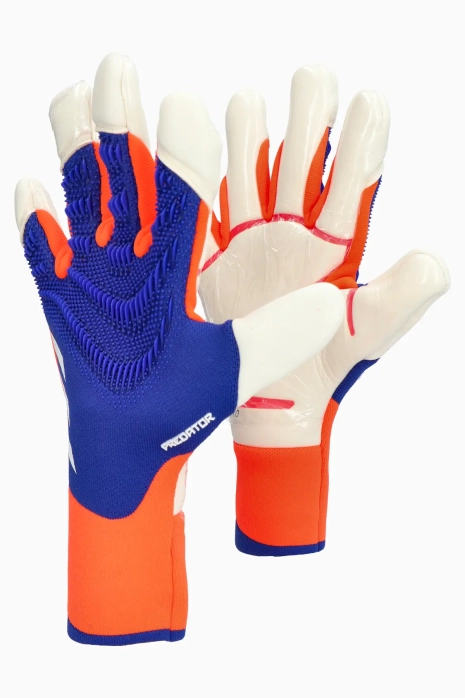 Goalkeeper gloves adidas Predator Pro Hybrid Promo - Blue