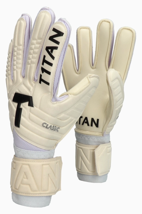 Goalkeeper Gloves T1TAN Classic 1.0 White-Out - White