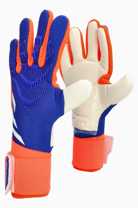 Goalkeeper gloves adidas Predator Pro Junior - Blue