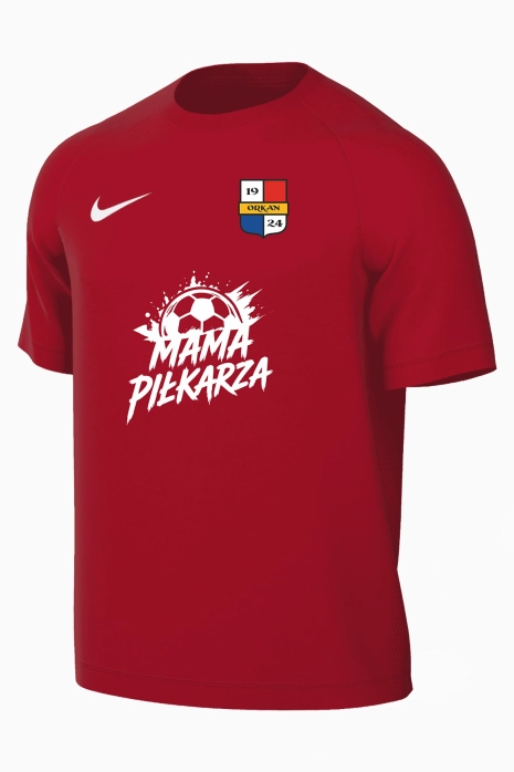 Koszulka Damska Mama Piłkarza Nike Orkan Sochaczew - Czerwony