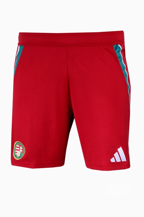 Kratke hlače adidas Madžarska 2024 V gosteh - Rdeča