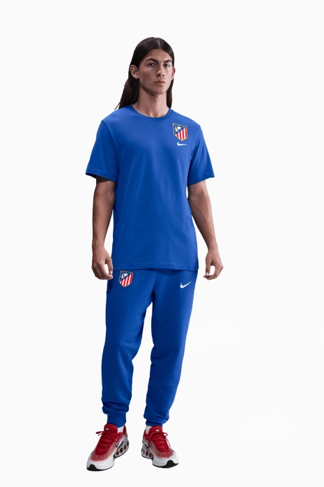 Тениска Nike Atlético Madrid 25/26 Crest Tee - син