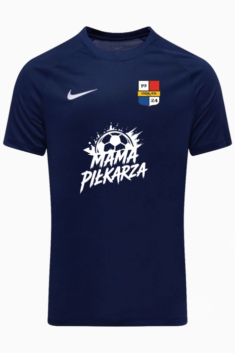 Koszulka Damska Mama Piłkarza  Nike Orkan Sochaczew - Granatowy