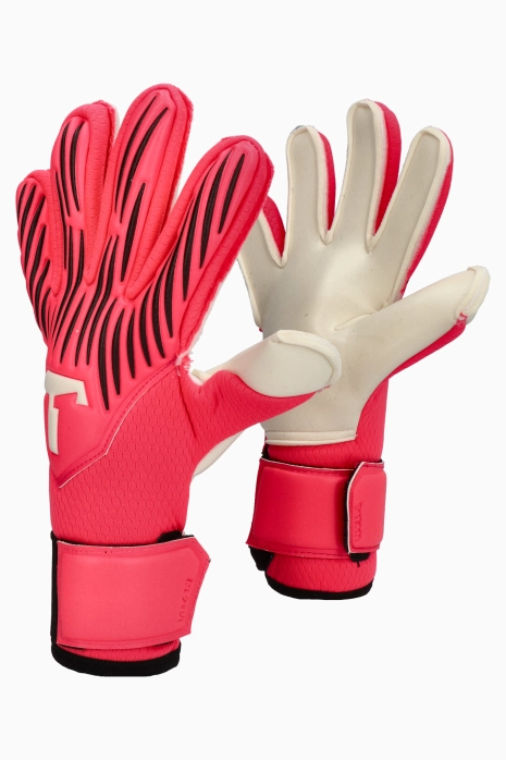 Golmanske rukavice T1TAN Rebel 2.0 Fluo Pink Junior - Ružičasta