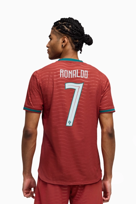 Футболка Puma Portugal 2026 Home Authentic Ronaldo 7 - червоний