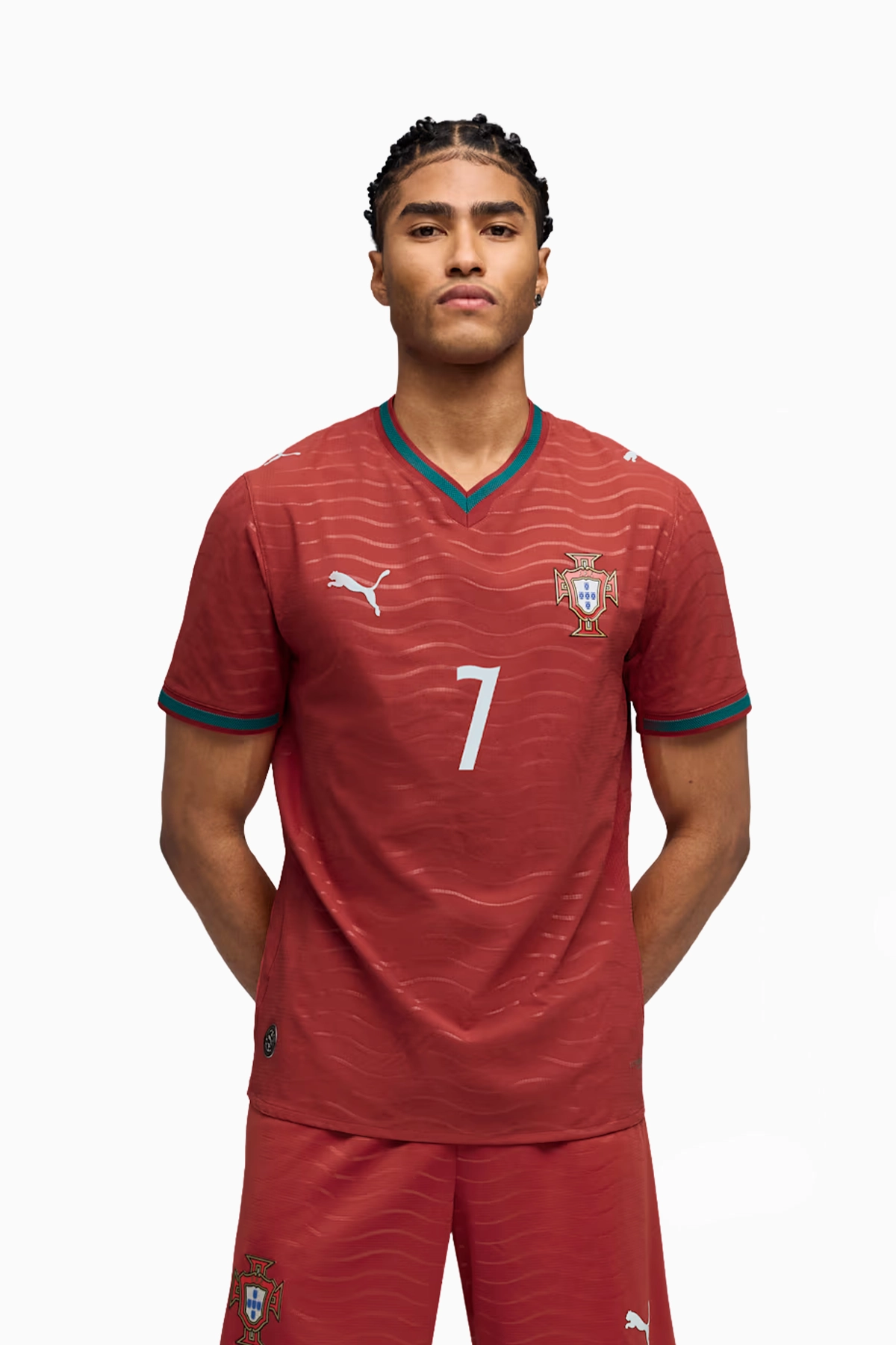 Puma Portugal 2026 Home Authentic Ronaldo 7 Trikot - Rot | R-GOL