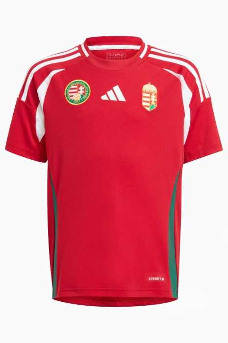 Tričko adidas Hungary 2024 Home Junior - Červená