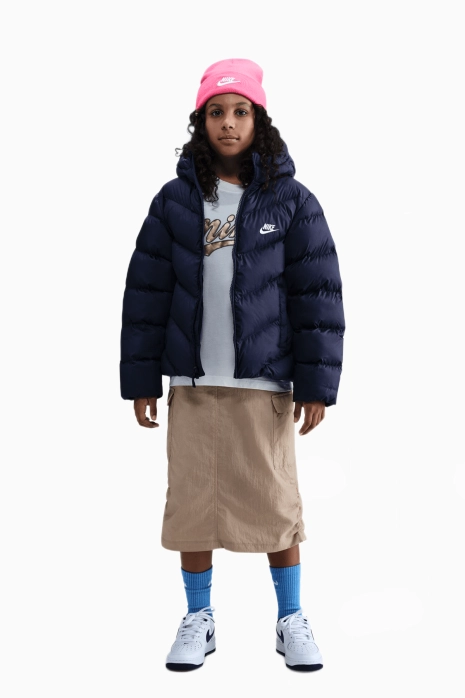 Kurtka Nike Sportswear All Day Play Junior - Granatowy