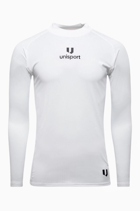 Тениска Unisport Warm Turtleneck Baselayer - Бяла