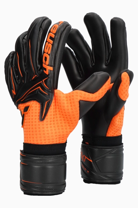 Вратарские перчатки Reusch Attrakt Gold X Outlast ® - черный